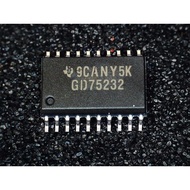 GD75232DWR GD75232 TI IC TRANSCEIVER FULL 3/5 20SOIC