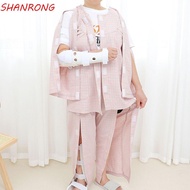 SHANRONG Patient Gown - Soft Fabric for Bedridden Elderly & Hospital Use