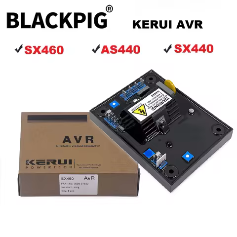 KERUI AVR Automatic Voltage Regulator SX460 SX440 AS440 For Generator Parts Voltage Stabilizer Circu