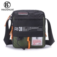 HAOSHUAI Men Sling Bag Tactical Bag Waterproof Crossbody Bag for Men Bag Messenger Bag for Men