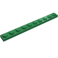 Genuine Brick Parts - Plate 1 x 10 (4477)