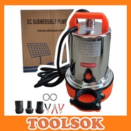 ปั๊มน้ำ DC SUBMERSIBLE PUMP ไดโว่ ปั๊มแช่ ปั๊มจุ่ม ไดโว่อลูมิเนียม 12V 300W