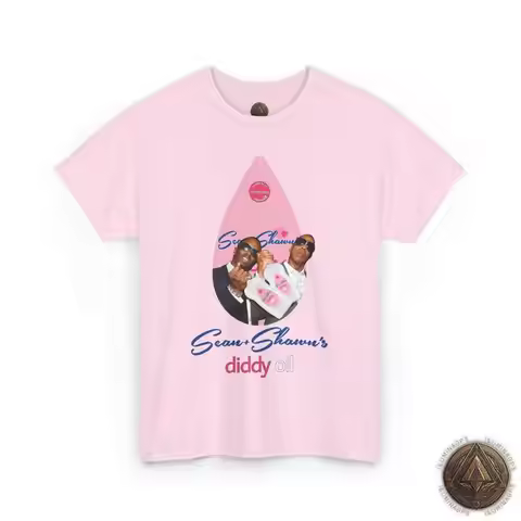 Funny P Diddy Jay-Z Baby Oil T-Shirt, Sean & Shawn's Diddy Oil Tee