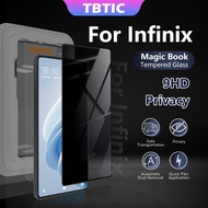 Privacy Tempered Glass For Infinix Smart9 Hot50i NOTE50PRO+ Auto-Instal HD Screen Protector