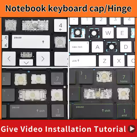 Replacement Keycap Key cap Hinge for HP 15-BS 15-BR 15-BW 15T-BR 15Q-BU 15T-BS 15Z-BW 250 G6 255 G6 