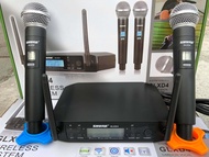 SHURE GLXD4   ไมค์ลอยคู่ SM58 ตัวไมค์เป็นอลูมิเนียมแข็งแรงรับสัญญานได้ไกล การแสดงมืออาชีพ