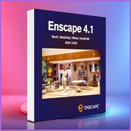❂ ▼ ✓ Enscape 4.1 + Online Assets Library Latest Version