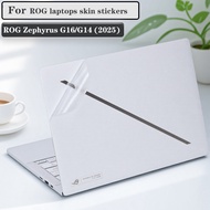 For Asus ROG Zephyrus G16/G14 Body Sticker GA605W/GU605C Transparent GA403W Computer Protective Film