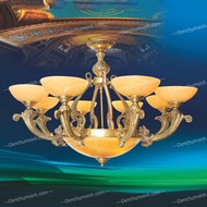 ĐÈN CHÙM ĐỒNG CAO CẤP ( RỘNG 95CM )