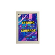🌈 New Christian Decorative Bible Verse Frame, Home Decoration, Standing Photo Frame, Christian Poste
