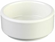 A-to-Z Supply ML350B1 Ramekin, 2 oz., 2-7/8" Dia., Smooth, Break-Resistant, Dishwasher Safe, Heavy D