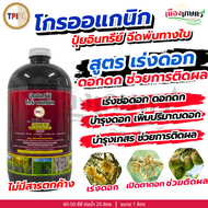 (ยกลัง 12 ขวด) ปุ๋ยน้ำ อินทรีย์ ทุกสูตร ทีพีไอ TPI ปุ๋ย โกรออแกนิค ฮมัคส์ 1 ลิตร X12 ปุ๋ยออแกนิค บำร