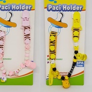 Pooh Yellow Character Teether Strap Pacifier Chain Strap