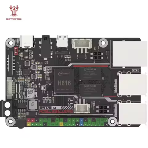 BIGTREETECH BTT PI Board 64 Bit Quad Core Cortex-A53 ARM VS Raspberry PI Orange PI PI4B+CB1 Upgrade 