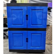 Storage Cabinet/wardrobe/Almari baju/Plastik Kabinet Plastic Cabinet/Drawer/laci/storage box/2tier Rak pinggan/DIY