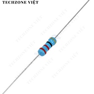 [80 Pieces]- Resistor 22 Ohm 1/2W 5% 4 Color Rings TechZone Vietnamese