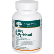 Genestra Brands Active B6 Pyridoxal B Vitamin - Metabolism Support - Energy Supplement - Active Vita