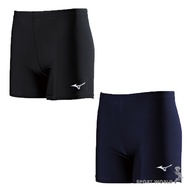 Mizuno Skinny Shorts Pants Men's Wear 3-Point Black/Blue [Sports World] U2TBBG1509/U2TBBG1514