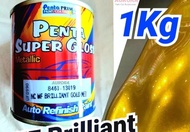 Cat Penta Super Gloss NC WF Brilliant Gold Met 1kg emas metalik/Metallic mobil motor sepeda duko duc