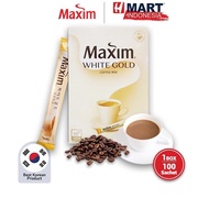 Maxim White Gold Coffee Mix / Kopi Moka Korea 100 Sachet