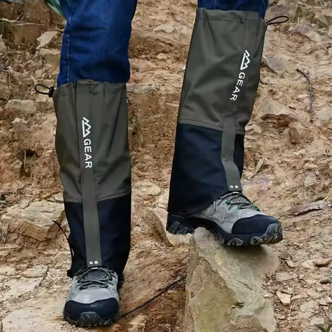 Outdoor Leg Warmers Gaiter Waterproof Hiking Travel Mountain Leggings Gaiters Long Tube Leggings War
