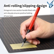 DSPIAE AT-DK01 Precision Model Carving Tool Set: Wide Blade Pen Knife for Model DIY Building Tool