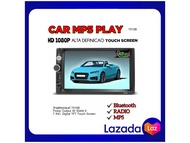 เครื่องเสียงรถยนต์ 7 นิ้ว 2Din HD วิทยุบูลทูล MP5 FM USB เครื่องเล่นมัลติมีเดียหน้าจอสัมผัส สำหรับร