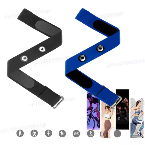 1Pc Heart Rate Monitor Replacement Strap Compatible with Polar H7 H9 H10 Coospo Wahoo Tick Garmin Ma
