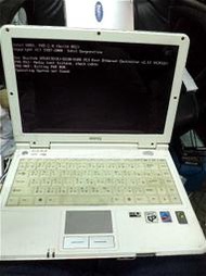 露天二手3C大賣場 BenQ JoyBoo S53W筆電 報帳機 零件機不含硬碟/記憶體/電池/電源不保固品號5300