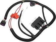 X AUTOHAUX 7L5533A226T Dual Electric Fan Upgrade Wiring Harness Conversion Kit for GM 1999-2006 ECU 