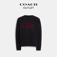 COACH/Coach Outlet Men's Rabbit and Carriage Pattern Hoodie