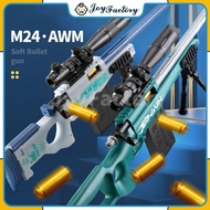 Senjata Mainan Sniper Mainan Gun AWM/702/Pistol mainan hidrogel/M24/M416 Air Soft Gun Rentang 15 Jut