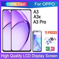 Original OPPO A3 A3x 4G 5G A3 Pro 5G 2024 LCD Display Touch Screen Replacement