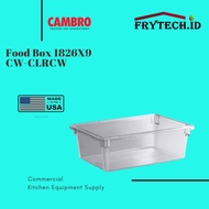 Cambro Food Box 1826X9 CW-CLRCW