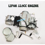 LIFAN 125CC 125 CC HAND CLUTCH AUTO CLUTCH RACING ENGINE ENJIN 4 SPEED EX5 C70 FAME WAVE100 SYM 110