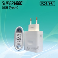 Charger Casan Oppo 33Watt Original Super Vooc USB Type C