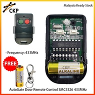 AutoGate Door Remote Control SMC5326 433MHz Auto Gate Wireless Remote