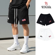 AA Studio Thick 2-Layer Mesh Shorts - Shorts Men's Loose Form Oversize Extremely War Logo