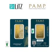 [1 Ounce] LITZ 45th Anniversary PAMP Suisse Lady Fortuna Gold Bar (999.9) PG046