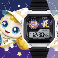 Cartoon Cartoon Children's Watch Alarm Clock Calculator Wonderful Cute Shining Meteor Pain Watch Stu