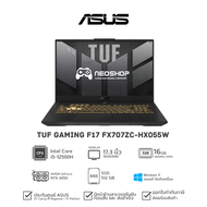 (พร้อมส่ง) Notebook ASUS TUF Gaming F17 FX707ZC-HX055W i5-12500H 16G 512G RTX3050 W11 2Y Mecha Gray