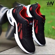 COD Sepatu Snakers Pria dua Warna Sepatu Olahraga Jogging Laki Laki Sepatu Tali Kekinian