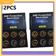 【ELECT】12PC Radiation Protection Stickers Protection Neutralizer EMF Electronic Blocker