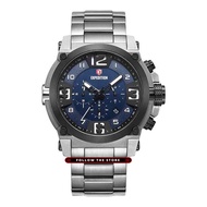 Alghani Watch Jam Tangan Pria Expedition E 6605 MC BTBBU Chronograph Men Blue Dial Stainless Steel S