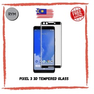 GOOGLE PIXEL 3 3D FULL COVER HIGH QUALITY TEMPERED GLASS