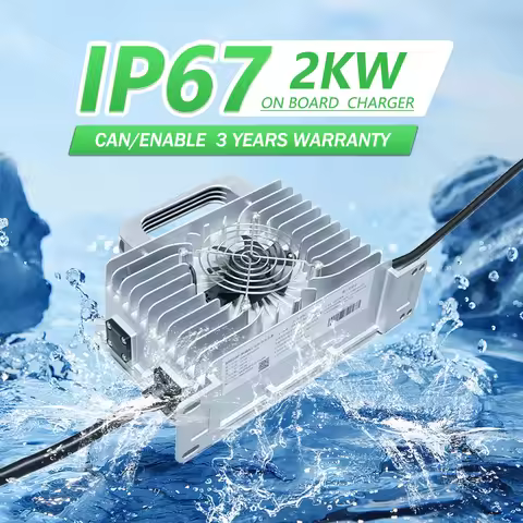 New 2KW Onboard Charger 24V 40A 36V 48V 35A 60V 30A 72V 25A 80V 22A 84V 18A 96V 15A 132V For Zero FX