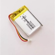 3.7V lithium polymer battery 3 wire 602535 062535 582535  600mAh MP3 MP4 GPS