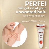 Megami PERFEI M-777 7-in-1 Professional Epilator Set - Cordless & Rechargeable Hair Removal Kit