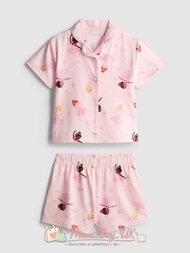 Primark 芭蕾舞圖案短袖睡衣套裝