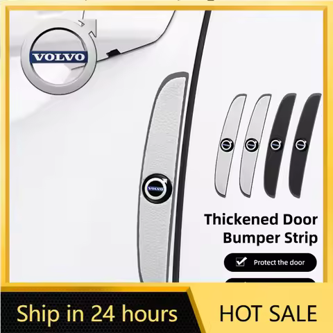 Steering Covers 4Pcs Car Door Anti Scratch Protection Strips For Volvo XC40 XC90 XC60 CX70 S60 V60 V